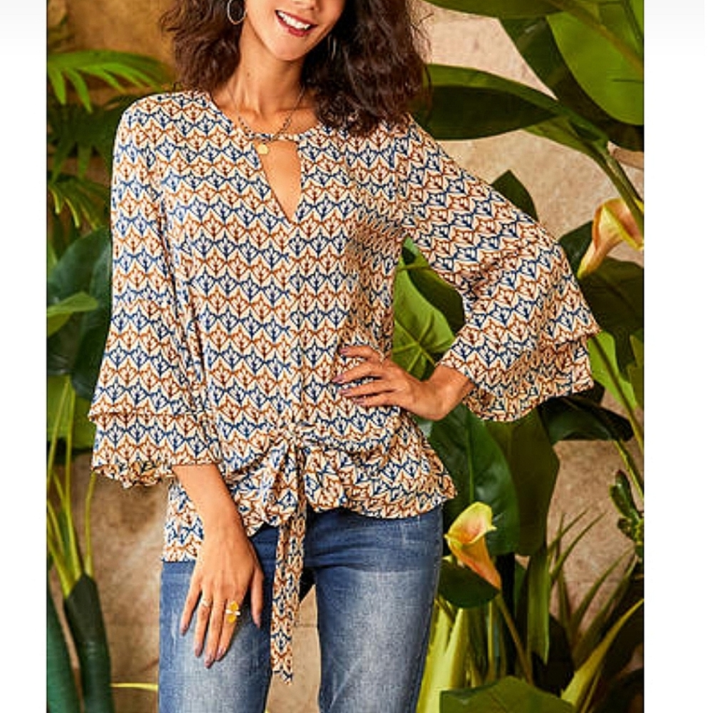 Suzanne Betro Weekend womans tunic size XL